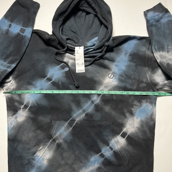 NWT Urban Outfitters Standard Cloth Tie Dye Hoodie Medium Blue - Picture 5 of 8
